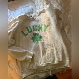 four leaf clover sweatshirt